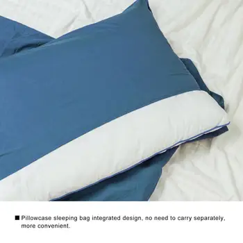Ultra-Portátil ligero Forro del Saco de Dormir Para Acampar al aire libre Bolsa de Dormir Senderismo Individual Portátil de Doble Bolsas de Dormir