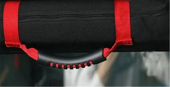 Cinturón Para Jeep Wrangler 4PCS/2PCS Pasamanos de Coche de Auto Partes Interiores Accesorios Estrecho Mango Universal Roll Bar Jaulas de Agarrar