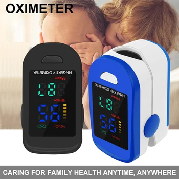 Portátil Dedo Oxímetro de Dedo PulseOximeter Equipo Médico Con Pantalla OLED de la Frecuencia Cardíaca Oxímetro de Pulso Spo2 PR