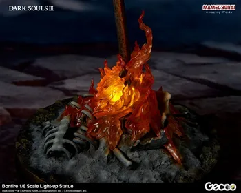Gecco DARK SOULS III Hoguera Escala 1/6 de la Luz, la Estatua de PVC Figura de Acción de Juguete de Dark Souls Juego de Figuras Coleccionables Modelo de Muñeca de Regalo