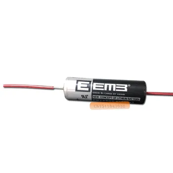 1pcs EEMB ER14505 ER14505H AA 3,6 V 2400mAh de la energía de la batería de litio inteligente del medidor de la batería Con los pernos de la soldadura