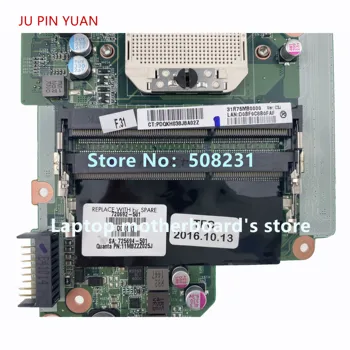 JU PIN YUAN 720692-501 720692-001 Para HP Pavilion 14-E-15-E-17-E de la Placa base del ordenador Portátil DA0R75MB6C1 en un Probado
