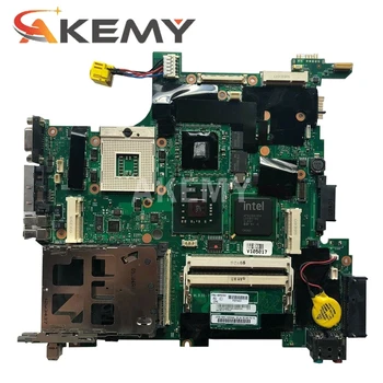 Akemy Para Lenovo thinkpad T400 R400 14 pulgadas Portátil de la placa base 63Y1187 42W8127 60Y3749 Placa base DDR3 libre de la cpu