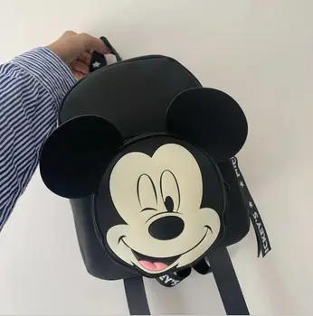 Nuevo dibujo animado de Disney Mochila mochilas para el colegio de los Niños Niñas Niños de Mickey Mouse de la Decoración de la Mini Mochila