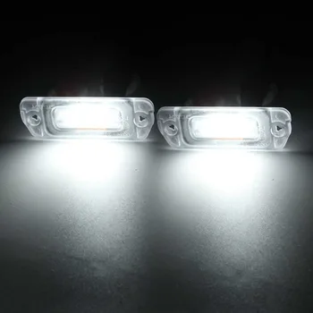 Led de Luz de la Placa de Licencia de canbus Sin Error para el Mercedes-Benz AMG ML GL R-Clase W164 W251 GL-500 GL450 ML320 ML350 ML550 X164 R350