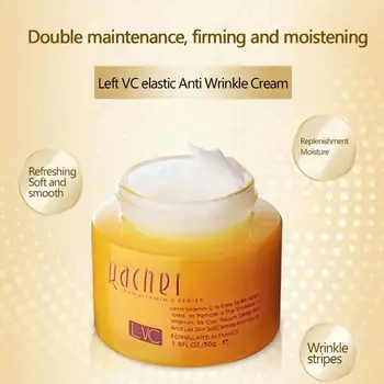 50g de Blanqueamiento de Apriete de la Belleza de la Crema de Día de Vitamina C Crema facial, Crema Anti-Arrugas Para el Envejecimiento de la Hidratante de corea