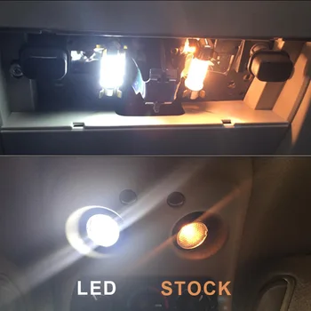 13pcs Canbus Libre de Error LED de la Luz Interior Paquete de Kit para 2019-2020 Fiat 500L Accesorios de Coches Mapa de la Cúpula del Tronco de Licencia de la Luz