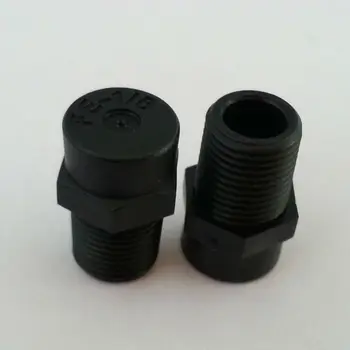 20PCS de Baja presión de Plástico Boquilla de Niebla, 1/8 de rosca macho, anti-goteo dispositivo