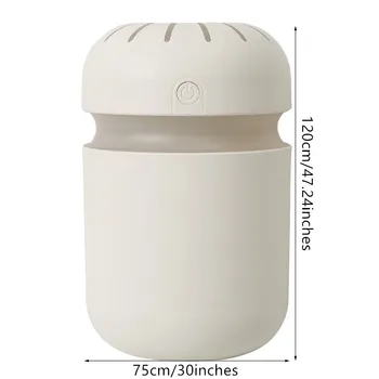 Ultrasónico Humidificador de Aire el Aroma del Aceite Esencial Difusor de 300 ml USB Cool Mist Maker Aromaterapia con el Colorido de la Lámpara para el Hogar Coche