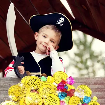 Simulación De Promociones De La Lotería De Props Monedas De Oro Juguetes A Los Niños De Plástico Monedas De Juguetes Juego De Chips De Decoraciones