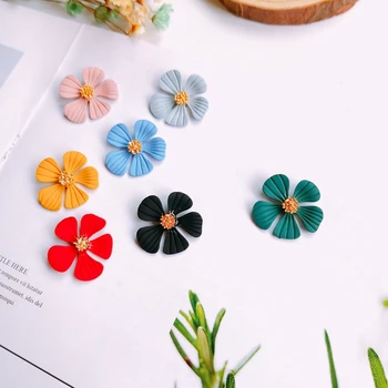 Japón y Corea del Sur DIY hecho a mano accesorios de niña dulce viento de flores colgantes colgante material colgar 8 piezas