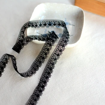 5m poliéster cordón de ajuste para Ropa, Textiles para el Hogar Costura de Ropa de tela de Encaje DIY ropa de la muñeca de la decoración de accesorios HY258