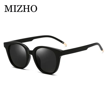 MIZHO 2020 Espejo de la Moda de la Celebridad de Gafas de sol de las Mujeres de la Vendimia Oval de Moda de Alta Calidad UV Tonos Clásicos de Corea Gafas de los Hombres