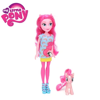 28CM Juguetes de My Little Pony Equestria Girls Twilight Sparkle PVC Figura de Acción Conjunto de pinkie pie Coleccionables Modelo de Muñecas de Juguete de Regalo
