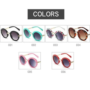 2020 Gafas de sol de Marca de Diseñador de Protección UV400 Lente de los Niños Gafas de Sol Lindo Gafas de sol de Niños (6)