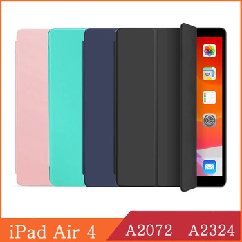 Caja de la tableta para el iPad de Apple Aire 4 10.9 2020 A2072 A2324 de dibujos animados Paiting Magnética Smart Cover Case para iPad Air de 4ª Generación