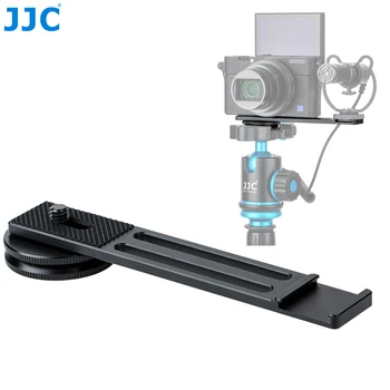 JJC la creación de videoblogs de Vídeo Micrófono Frío Zapato de Extensión de Soporte para Sony A6600 A6100 A6500 A6400 Vlog Accesorio Videastas Entrevistador