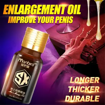 5Pcs Agrandar el pene la ampliación de aceite de aumentar el crecimiento lubricación Anal Polla de la ampliación del Lubricante para el sexo Íntimo productos para Adultos