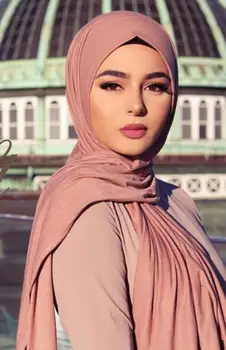 La magia de la Bufanda Jersey Hijabs Llanura Chal Suave Y Elasticidad Tipo Strech Chales Y Bufandas 10pcs/lote