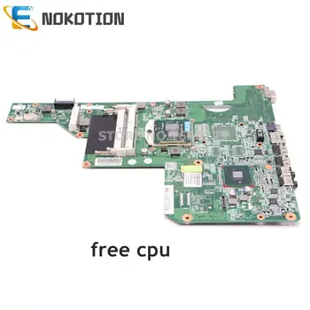 NOKOTION 615849-001 605903-001 PRINCIPAL CONSEJO Para HP G62 G72 de la Placa base del ordenador Portátil HM55 GMA HD DDR3 libre de la cpu
