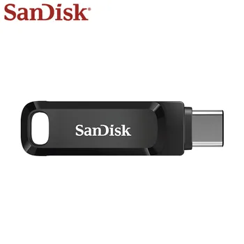 Nueva Llegada de SanDisk Dual Drive Go USB 3.1 Tipo C Memory Stick de 512 GB, Tipo de Negro Pendrive Disco Flash de Alta Velocidad, Disco de U