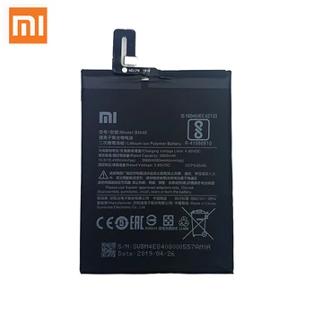 Original Xiao mi Batería de Reemplazo BM4E Para Xiaomi MI Pocophone Poco de F1 de la batería Auténtica de Teléfono de la Batería de 4000mAh