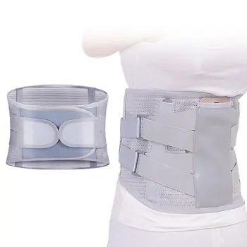 Auto-calentamiento de la Cintura Cinturón de Protección Magnética Placas de Acero Dolor de Liberación Ortopédicos Turmalina Lumbar Cintura de la Espalda de Soporte de la Correa