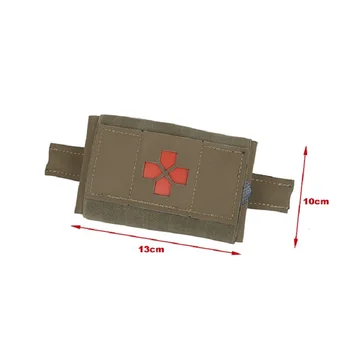 Tmc3443 nueva táctica bolsa de accesorios maletín negro marrón
