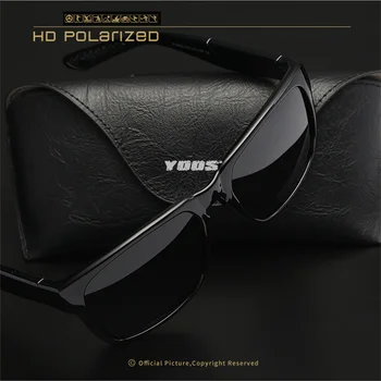 YOOSKE HD polarized Gafas de sol de las Mujeres de los Hombres de la Marca del Diseñador de Conducción Gafas de Sol Nuevo Diseño Retro de las Gafas de sol UV400 Gafas de Gafas