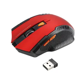 2.4 GHz 6 Botones mini wireless gaming mouse óptico y usb receptor 1600DPI para el ordenador portátil para Juegos de PC Portátiles Ratón de Ordenador ratones