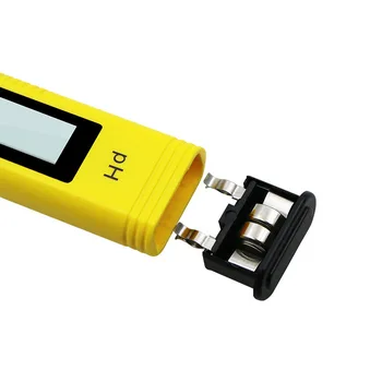 Portátil de Alta precisión del LCD Digital Medidor de PH de la Pluma de Probador de Precisión 0.1 Acuario de Agua de la Piscina Vino Orina de Calibración Automática