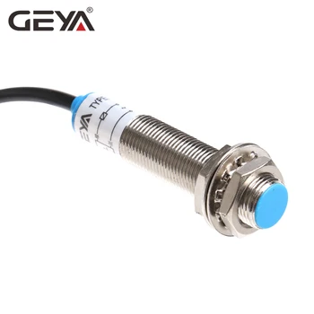 Envío gratis GEYA 2 mm Distancia de Detección Inductivo Interruptor de Proximidad NPN PNP DC 10-30V Sensor de Proximidad Tamaño de Tornillo M12