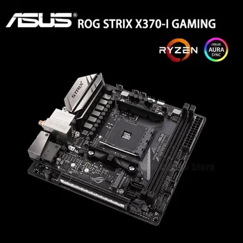 Asus ROG STRIX X370-me JUEGO la Placa base DDR4 32 GB AMD X370 DDR4 3600MHz M. 2 RGB de Escritorio X370 Placa base AM4 Mini-ITX Usado