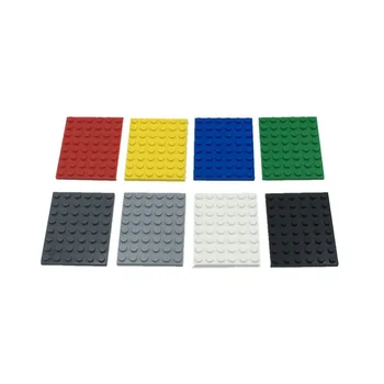 100g/lote de Bloques de Construcción de las Partículas Pequeñas Piezas de 6*8 Accesorios Compatibles con la conocida marca de bloques de juguetes legggo figuras