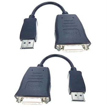 1pcs/lot DP a DVI activo tipo de cable de extensión soporta de 1 a 6 pantallas 4K*2K 30ZH