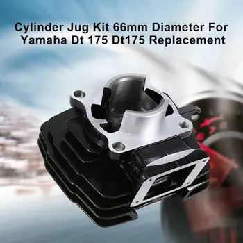 Cilindro Jarra Kit de 66mm de Diámetro Para Yamaha Dt 175 Dt175 Reemplazo