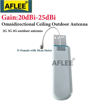 4G LTE de la antena de 25dBi al aire libre de la Antena de la antena GSM 3G 4G antena de refuerzo N hembra para 2G 3G 4G LTE móvil repetidor de señal booster