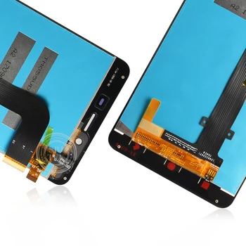 Probado Para XiaoMi Redmi Note 2 Pantalla LCD de Pantalla Táctil Con Marco de Montaje de Repuesto Para XiaoMi Redmi Note 2 Primer