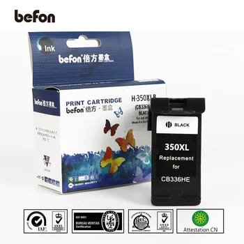 Befon 350 XL Compatible Negro Cartucho de Repuesto para HP 350XL para Deskjet D4260 D4360 C4200 C4480 C4280 C4400 C4580 C5280