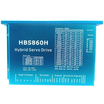 HBS860H de Lazo Cerrado del Motor paso a Paso Controlador de Servo de Lazo Cerrado del Motor paso a Paso Controlador de Encoder de Motor paso a Paso