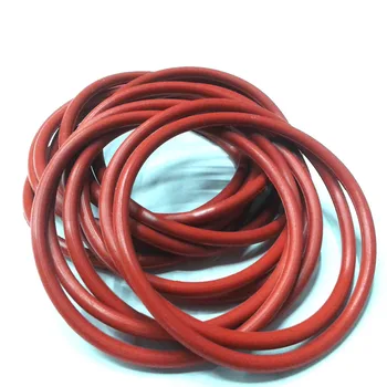 250Pcs OD(8.5~20 mm) Espesor (1.5~2.5 mm)Rojo/Negro de silicona juego de O-rings de Alta Calidad O el anillo de la Caja de Comestibles junta Tórica Junta Kit