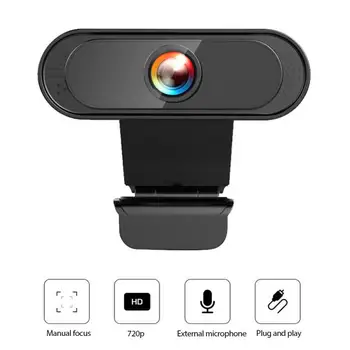 1080P/720P Webcam HD Con Cámara Integrada HD Micrófono USB Giratoria de Cámaras Para la transmisión en Vivo de Video Llamando a los Trabajos de la Conferencia