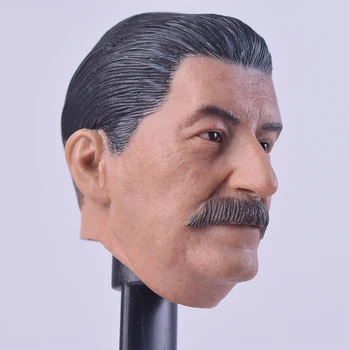 Headplay escala 1/6 Actionfigure accesorios hombre como Cabeza de Esculpir Talla Soviético Joseph Stalin Ajuste 12 Hottoys Cuerpo 1/6 Figura de Juguete