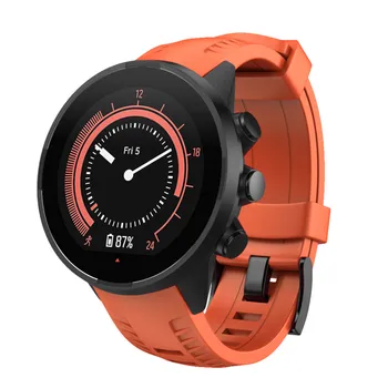 De Silicona de deportes de Reemplazo de Pulsera Banda de la Correa para SUUNTO 9/ Baro Smart Watch de la Moda Pulsera SmartWatch Accesorios
