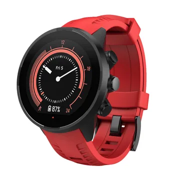 De Silicona de deportes de Reemplazo de Pulsera Banda de la Correa para SUUNTO 9/ Baro Smart Watch de la Moda Pulsera SmartWatch Accesorios