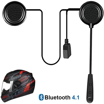 Casco de la motocicleta de Bluetooth 4.1 Auricular E1 Intercomunicador Altavoces de los Auriculares Anti-interferencia de Llamadas de manos libres para Moto Moto