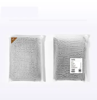 Xiaomi Mijia Cero chenille mat luz gris Super absorbente piel suave y antideslizante transpirable sucio y lavable