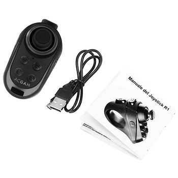 VR Controlador Wireless Gamepad Joystick Inalámbrico Bluetooth Gamepad VR de Realidad Virtual 3D Gafas Casco Control Remoto