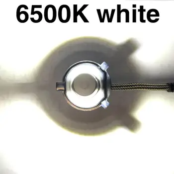 2X NUEVA C6 LED H4 Dos colores 6500K+3000k 6500K+8000K Hi/Lo H7 H1 a H8 H11 9005 HB3 HB4 9006 Bombilla de luz Automática del Coche Faros Antiniebla