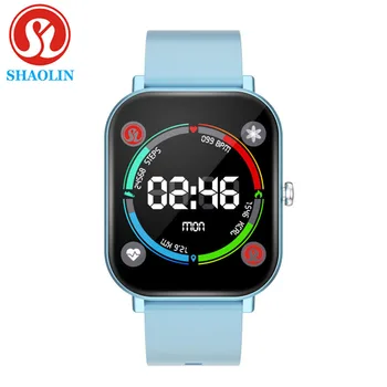 SHAOLIN Reloj Inteligente Hombres Táctil Completa de la Aptitud de seguimiento de la Presión Arterial Inteligente Reloj de las Mujeres del Smartwatch de apple watch Xiaomi reloj